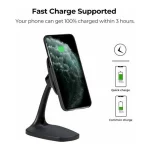 Pitaka MagEZ Mount Qi Βάση Γραφείου για Κινητό σε Μαύρο χρώμα DT1001B - Image 6