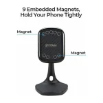 Pitaka MagEZ Mount Qi Βάση Γραφείου για Κινητό σε Μαύρο χρώμα DT1001B - Image 9
