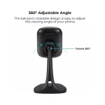 Pitaka MagEZ Mount Qi Βάση Γραφείου για Κινητό σε Μαύρο χρώμα DT1001B - Image 10