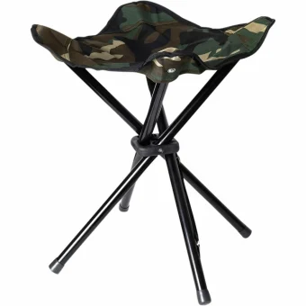 Stealth Gear Collapsible Stool 4 Legs Σκαμνάκι Παραλίας Χακί 710100