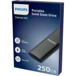 Philips FM02SS030P USB-C Εξωτερικός SSD 250GB 2.5" Γκρι FM25SS031P/00 - Image 4