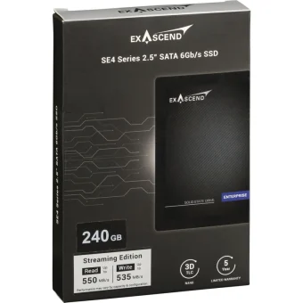 ExAscend SSD 240GB τύπου 2.5'' με σύνδεση SATA III EX6GBSE4SSD