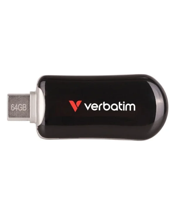 Verbatim 64GB USB 2.0 Stick με σύνδεση USB-C Μπλε 30232