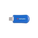 Verbatim 128GB USB 2.0 Stick με σύνδεση USB-C Μπλε 30233