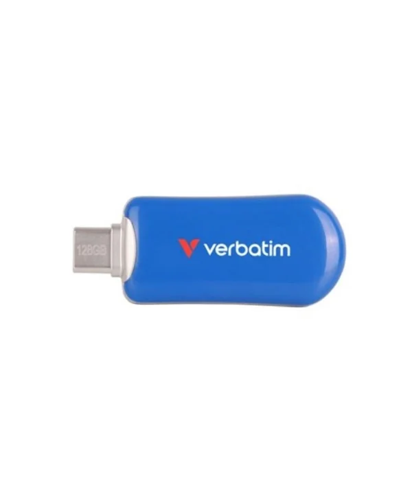 Verbatim 128GB USB 2.0 Stick με σύνδεση USB-C Μπλε 30233