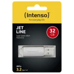 Intenso Jet Line 32GB USB 3.2 Stick Ασημί 3541480 - Image 5
