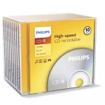 Philips Εγγράψιμα CD-R 52x 700MB 10τμχ CR7D5NJ10/00 - Image 4