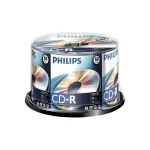 Philips Εγγράψιμα CD-R 52x 700MB 50τμχ CR7D5NB50/00 - Image 2