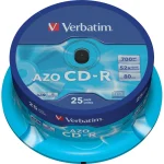 Verbatim Azo Εγγράψιμα CD-R 52x 700MB Cake Box 25τμχ 43352