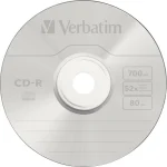 Verbatim Azo Εγγράψιμα CD-R 52x 700MB Cake Box 25τμχ 43352 - Image 2