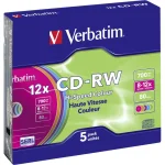 Verbatim Επανεγγράψιμα CD-RW 12x 700MB 5τμχ 43167 - Image 2