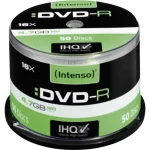 Intenso Εγγράψιμα DVD-R 16x 4.7GB Cake Box 50τμχ 4101155