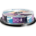 Philips DM4S6B10F Εγγράψιμα DVD-R 16x 4.7GB Cake Box 10τμχ DM4S6B10F/00