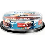 Philips Εγγράψιμα DVD+R 8x Dual Layer 8.5GB Cake Box 10τμχ DR8S8B10F/00