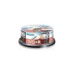 Philips Εγγράψιμα DVD+R 16x 4.7GB Cake Box 50τμχ DR4S6B50F/00 - Image 2