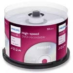 Philips Εγγράψιμα DVD+R 16x 4.7GB Cake Box 50τμχ DR4S6B50F/00 - Image 3