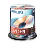 Philips Εγγράψιμα DVD+R 16x 4.7GB Cake Box 100τμχ DR4S6B00F/00 - Image 2