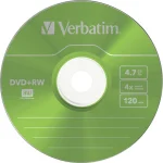 Verbatim Επανεγγράψιμα DVD+RW 4x 4.7GB 5τμχ 43297 - Image 2
