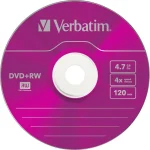 Verbatim Επανεγγράψιμα DVD+RW 4x 4.7GB 5τμχ 43297 - Image 3