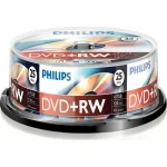 Philips Επανεγγράψιμα DVD+RW 4x 4.7GB Cake Box 25τμχ DW4S4B25F/00