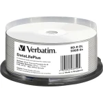 Verbatim Εγγράψιμα BD-R 6x Printable 50GB 25τμχ 43750