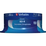 Verbatim Εγγράψιμα BD-R 6x 25GB Cake Box 25τμχ 43837 - Image 2