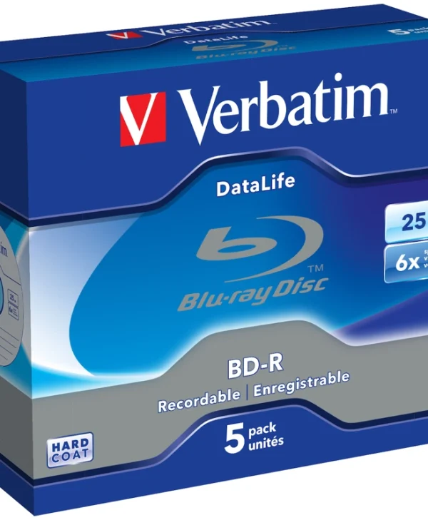 Verbatim Εγγράψιμα BD-R 6x 25GB 5τμχ 43836