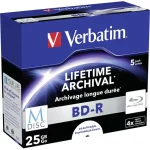 Verbatim Εγγράψιμα BD-R 4x 25GB 5τμχ 43823