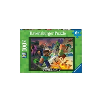 Παιδικό Puzzle Monster Minecraft για 6+ Ετών 100pcs Ravensburger 13333
