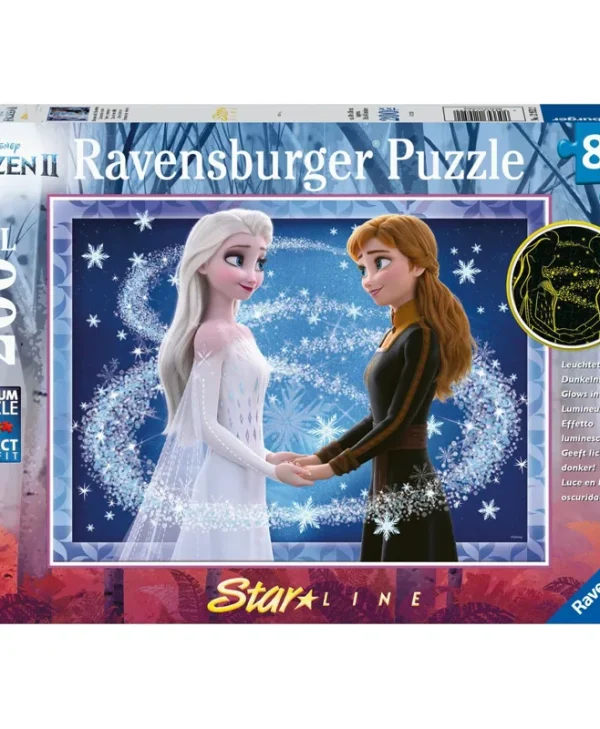 Παιδικό Puzzle Frozen Ψυχρά και Ανάποδα: Έλσα και Άννα για 8+ Ετών 200pcs Ravensburger 12952 2