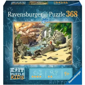 Παιδικό Puzzle Πειρατική Περιπέτεια για 9+ Ετών 368pcs Ravensburger 12954 6