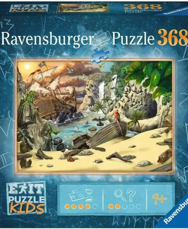 Παιδικό Puzzle Πειρατική Περιπέτεια για 9+ Ετών 368pcs Ravensburger 12954 6