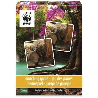 Επιτραπέζιο Παιχνίδι Memo Animal Families για 1-4 Παίκτες 3+ Ετών Ambassador 7230345