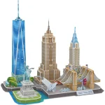 New York Skyline Puzzle 3D 123pcs 00142 - Image 2