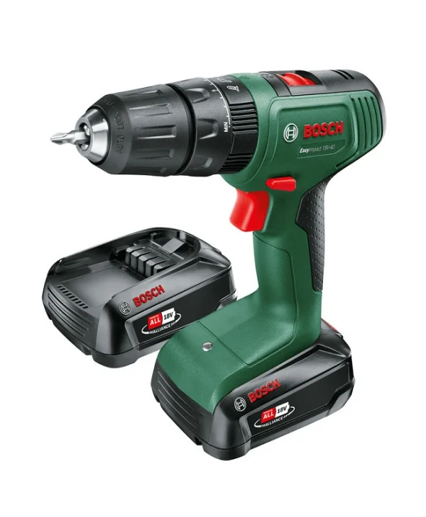Bosch Easyimpact Κρουστικό Δραπανοκατσάβιδο Μπαταρίας 18V 2x2Ah 06039D8108