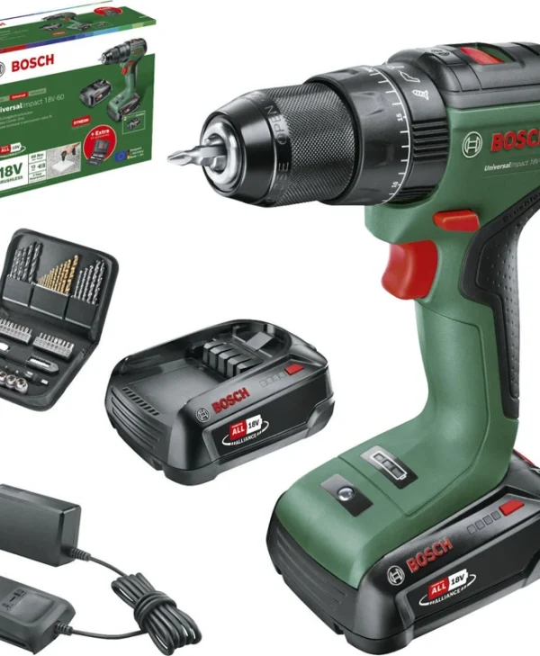 Bosch UniversalImpact Δραπανοκατσάβιδο Μπαταρίας Brushless 18V 06039D7106