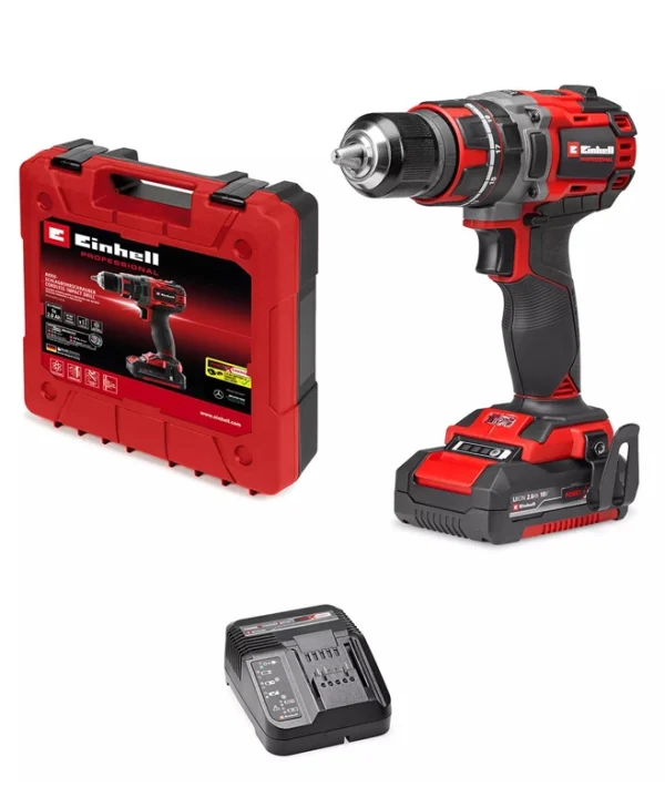 Einhell TP-CD 18/60 Li- i BL Κρουστικό Δραπανοκατσάβιδο Μπαταρίας Brushless 18V 1x2Ah 4514211