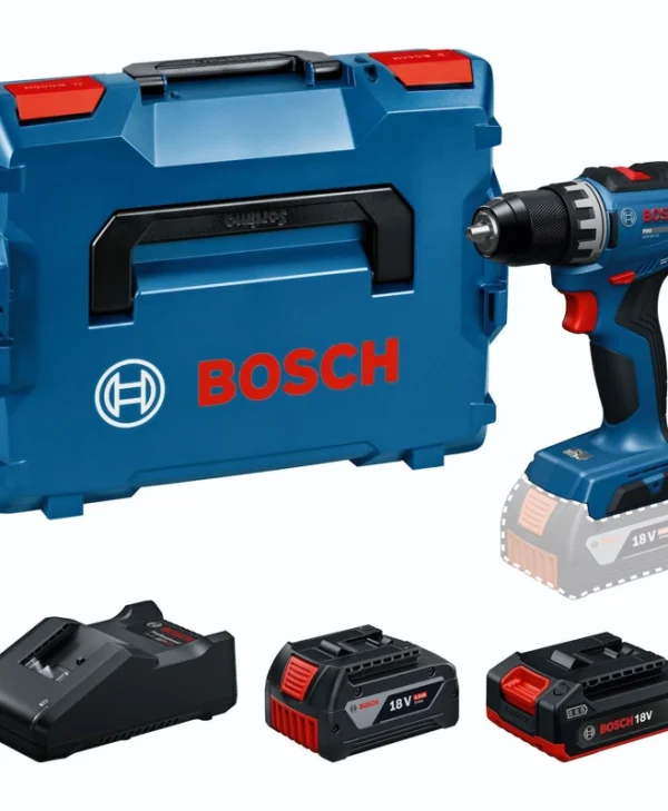 Bosch GSDML MASCH8V52 Δραπανοκατσάβιδο Μπαταρίας Brushless 18V 1x2Ah & 1x4Ah 06019S0024