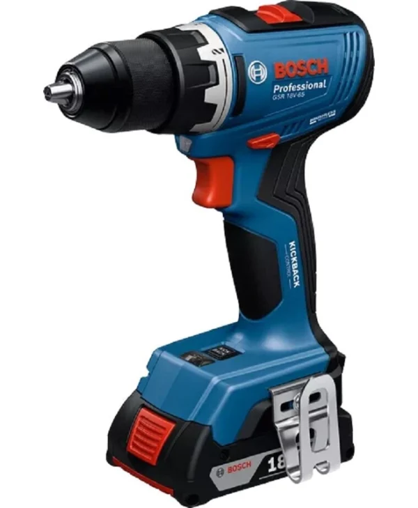 Bosch GSR 18V-65 Δραπανοκατσάβιδο Μπαταρίας Brushless 18V 06019N3200
