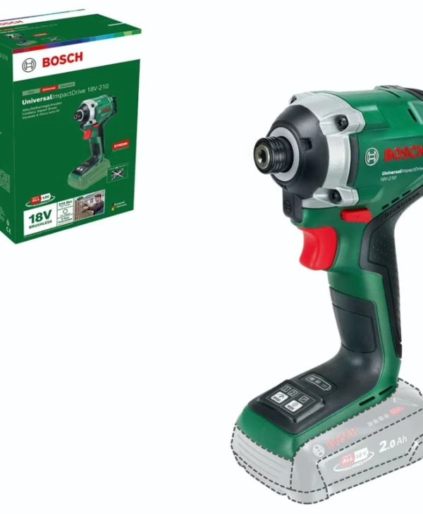 Bosch Παλμικό Κατσαβίδι Μπαταρίας Solo Brushless 18V 06039E7000