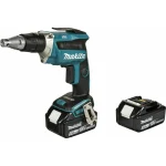 Makita Κατσαβίδι Γυψοσανίδας Μπαταρίας Solo Brushless 18V DFS452RTJ - Image 3