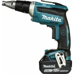 Makita Κατσαβίδι Γυψοσανίδας Μπαταρίας Solo Brushless 18V DFS452RTJ - Image 6