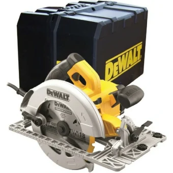 Dewalt Δισκοπρίονο 1600W με Σύστημα Αναρρόφησης DWE576K-QS