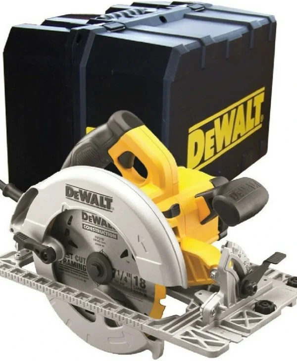 Dewalt Δισκοπρίονο 1600W με Σύστημα Αναρρόφησης DWE576K-QS