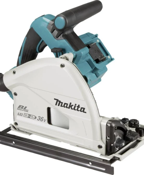 Makita Βυθιζόμενο Δισκοπρίονο 18V Solo με Ρύθμιση Ταχύτητας και με Σύστημα Αναρρόφησης DSP600Z