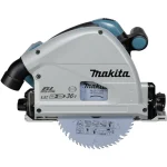 Makita Βυθιζόμενο Δισκοπρίονο 18V Solo με Ρύθμιση Ταχύτητας και με Σύστημα Αναρρόφησης DSP600Z - Image 5