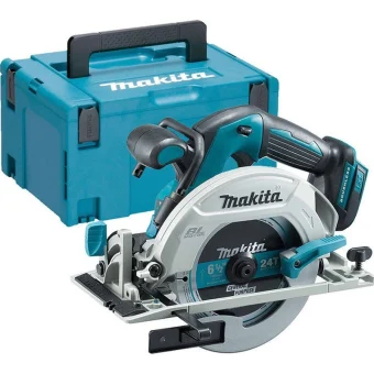 Makita Δισκοπρίονο Brushless 18V Solo με Ρύθμιση Ταχύτητας και με Σύστημα Αναρρόφησης DHS680ZJ