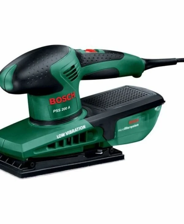Bosch PSS 200 A Έκκεντρο Τριβείο 182mm Ρεύματος 200W με Ρύθμιση Ταχύτητας και με Σύστημα Αναρρόφησης 0603340000
