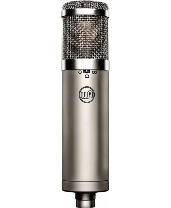 Warm Audio WA-47Jr Πυκνωτικό Μικρόφωνο XLR Shock Mounted για Φωνητικά σε Ασημί Χρώμα WA-47JR