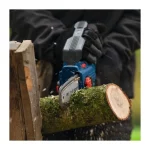 Bosch Κλαδευτικό Αλυσοπρίονο Μπαταρίας Solo Brushless 18V 1.75kg με Λάμα 15cm 06008D7000 - Image 6